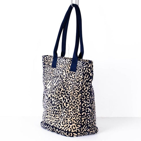 バッグ 横浜ナナ NANA ショルダーバッグ ジャガー2柄 ベージュ紺 nn-sb4-B