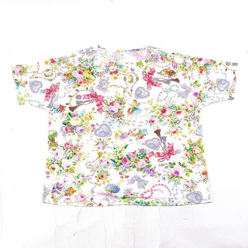 Tシャツ TUNIC ビスコラピア・リリーフェアリー 5分袖Tシャツ オフ 8341-A