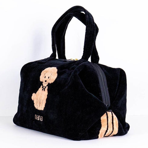 バッグ 横浜ナナ 湘南ナナ NANA ワンデーバッグ プードル柄 クロベージュ nn-OD4-A