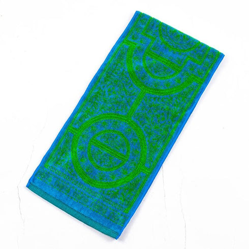 タオル 横浜ナナ NANA フェイスタオル ハーフ ドーム柄 ライトブルーライトグリーン nn-fth27-Q