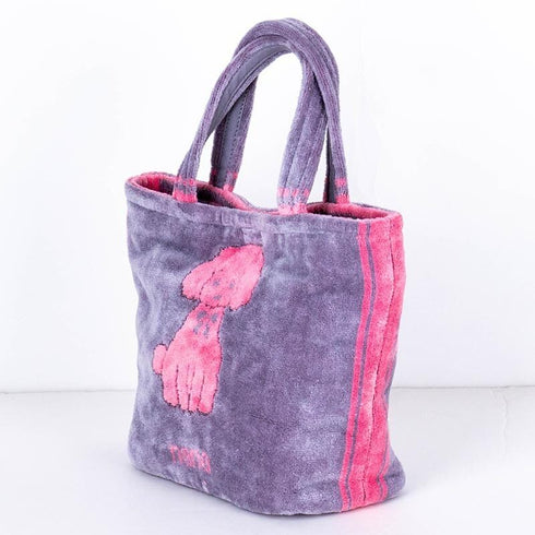 バッグ 横浜ナナ 湘南ナナ NANA ちょこバッグ プードル柄 グレーピンク nn-tyk8-D