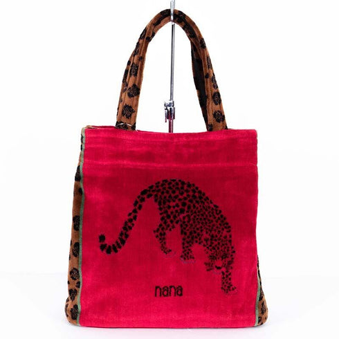 バッグ 横浜ナナ 湘南ナナ NANA タウンバッグ ジャガー アカ nn-twn3-B