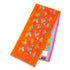 タオル 横浜ナナ 湘南ナナ NANA フェイスタオル ハーフ パピヨン柄 オレンジ多色 nn-fth7-K2