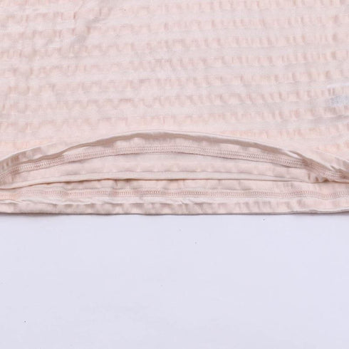 ブラシャツ TUNIC【定番】 サッカーボーダー ブラシャツ ベージュ フリーサイズ 9315-C