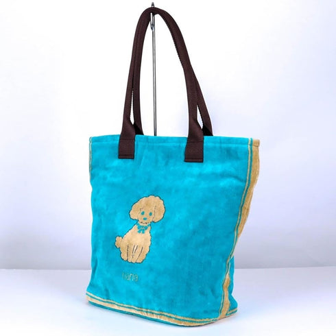 バッグ 横浜ナナ NANA ショルダーバッグ プードル ターコイズブルーベージュ nn-sb6