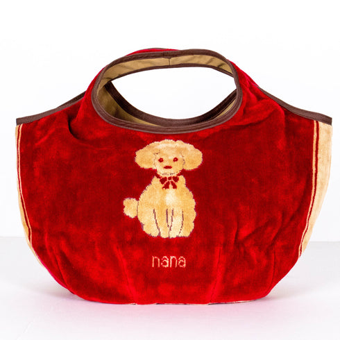 バッグ 横浜ナナ 湘南ナナ NANA Kバッグ プードル アカベージュ nn-k54