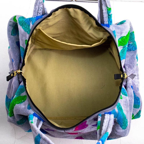 バッグ 横浜ナナ 湘南ナナ NANA ワンデーバッグ パピヨン柄 グレー多色 nn-OD3-A