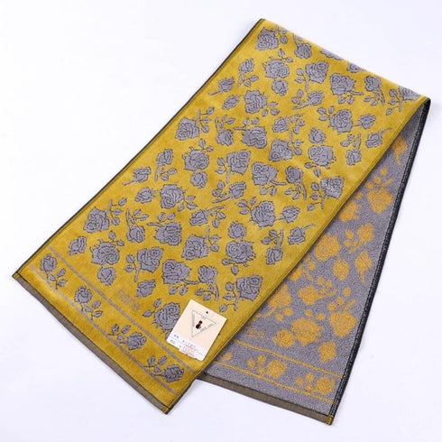 タオル 横浜ナナ NANA スポーツタオル ローズ2 イエローグレー nn-spt34