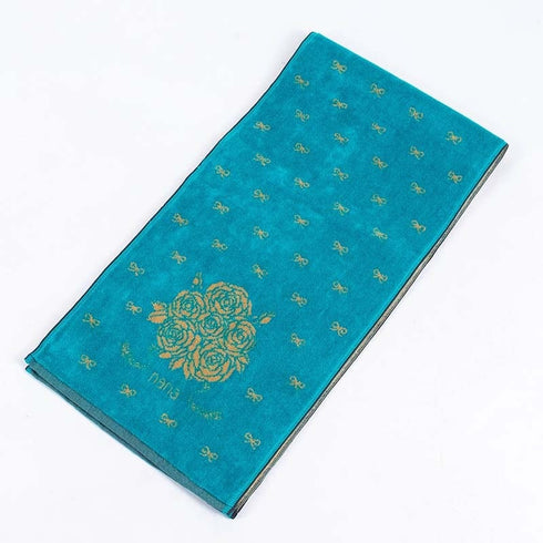 タオル 横浜ナナ NANA スポーツタオル ブーケ ターコイズブルーベージュ