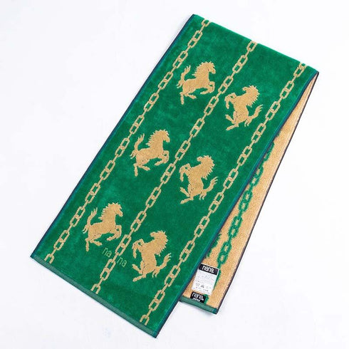 タオル 横浜ナナ NANA スポーツタオル ホース グリーンベージュ nn-spt130