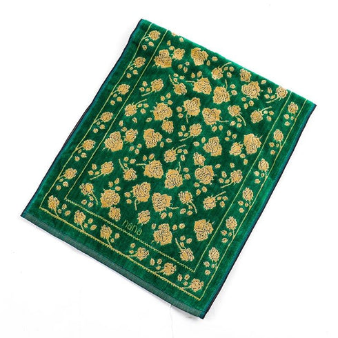 タオル 横浜ナナ 湘南ナナ NANA フェイスタオル ローズ2柄 グリーンベージュ nn-ft26-D