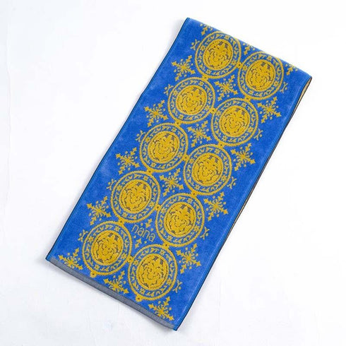 タオル 横浜ナナ NANA スポーツタオル アクア ブルーイエロー nn-spt120