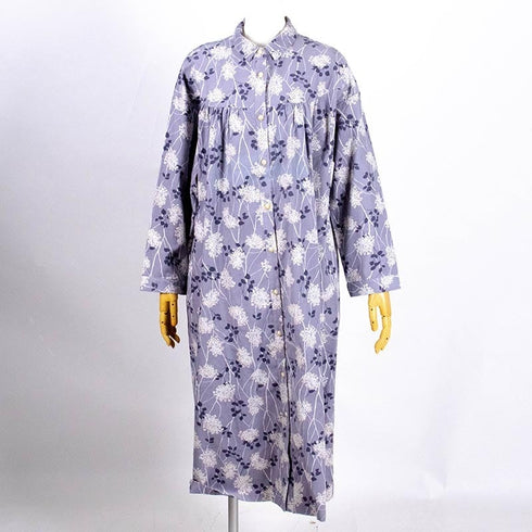 【セール】ワンピース TUNIC ラウンジウェア・ワンピースコレクション フリーサイズ 襟付ヨークワンピース AWS-49635-A