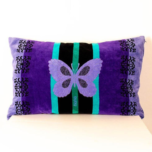 ピローケース 横浜ナナ 湘南ナナ NANA ピローケース B蝶 パープル nn-pcs1-C
