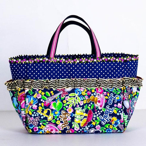 バッグ TUNIC アリスガーデンのミニBag ネイビー 17449-A