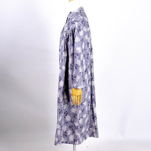 【セール】ワンピース TUNIC ラウンジウェア・ワンピースコレクション フリーサイズ 襟付ヨークワンピース AWS-49635-A