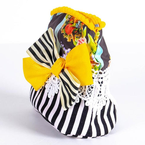 ポーチ TUNIC マリンラブのレーシーポーチ クロ 17428-A