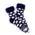 ソックス fromF モコモコソックス ランマス/ひつじ ネイビー サイズM 36-38 (22.5ー25cm)TV015MG