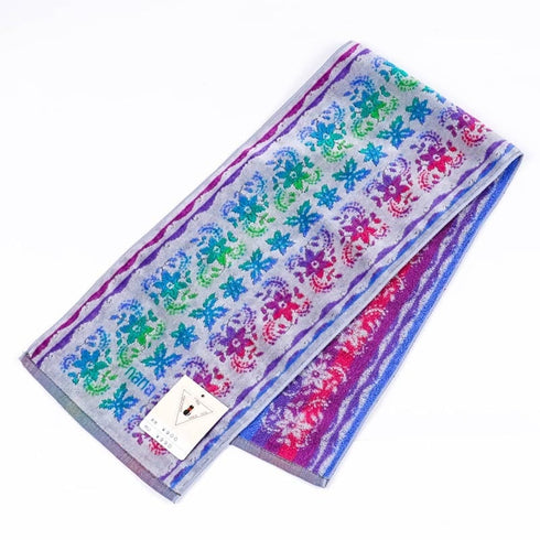 タオル 横浜ナナ NANA フェイスタオル ハーフ サマセット グレー多色 nn-fth25-E