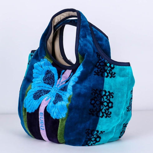 バッグ 横浜ナナ 湘南ナナ  NANA Kバッグ B蝶 ブルー nn-K2-B