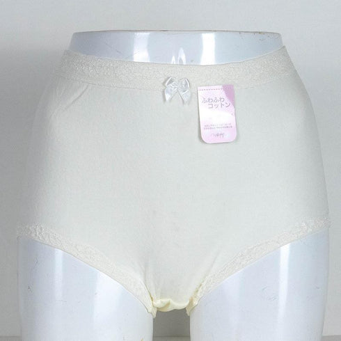 ショーツ テフテフ まいてふてふ ふわふわコットン ショーツ(アウトゴム)オフホワイト サイズL TF-AP02L-A