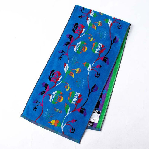 タオル 横浜ナナ NANA スポーツタオル ローズパピヨン ブルー多色 nn-spt160