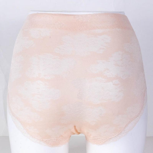 ショーツ 下着 TUNIC モダールメッシュ/プレミアムスムージー キレイフィットショーツ ベージュ 2136L-A