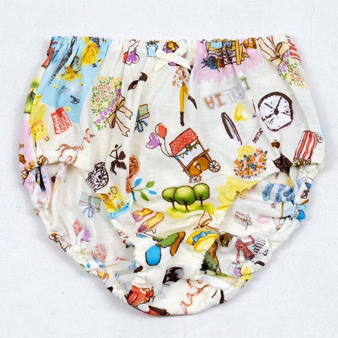 ショーツ TUNIC 50強撚フライス*ワールドカフェ オヤスミパンツ オフ サイズM 1097M-A