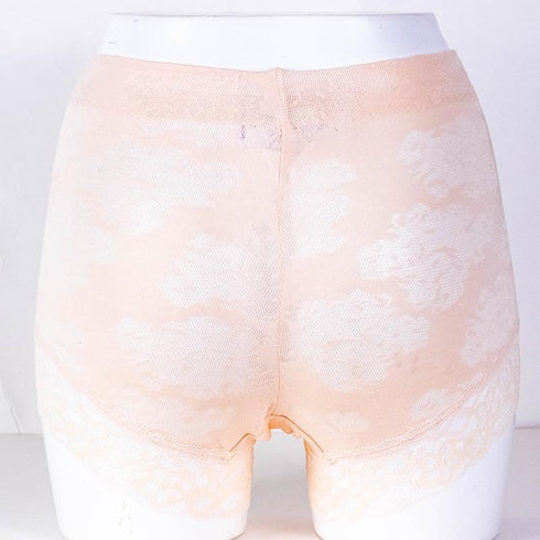 ショーツ 下着 TUNIC モダールメッシュ/プレミアムスムージー レースボクサー ベージュ 2137M-A