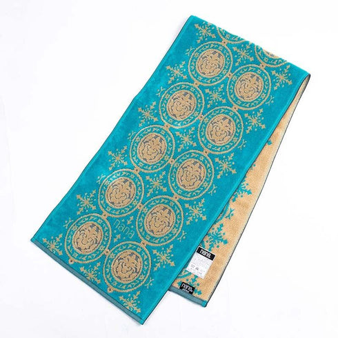 タオル 横浜ナナ NANA スポーツタオル アクア ターコイズブルーベージュ nn-spt121