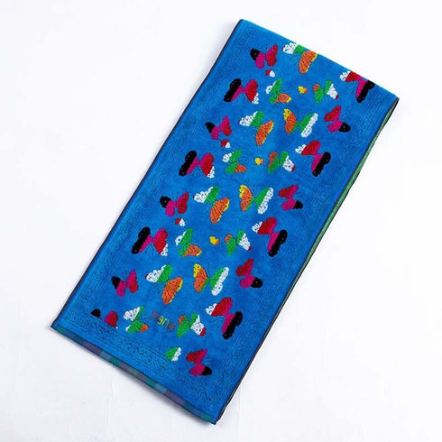 タオル 横浜ナナ NANA スポーツタオル パピヨン ブルー多色 nn-spt143