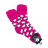 ソックス fromF モコモコソックス ランマス/ひつじ ショッキングピンク サイズM 36-38 (22.5ー25cm)TV015MC