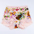 ショーツ 下着 TUNIC 綿ベア天・ハッピーグリーティング ピンク 1分ショーツ M 2133M-A