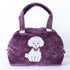 バッグ 横浜ナナ NANA ボストンバッグ中 プードル グレーシロ nn-btm2-H