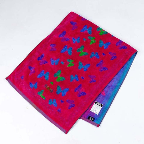 タオル 横浜ナナ NANA フェイスタオル パピヨン チェリーピンク多色 nn-ft13