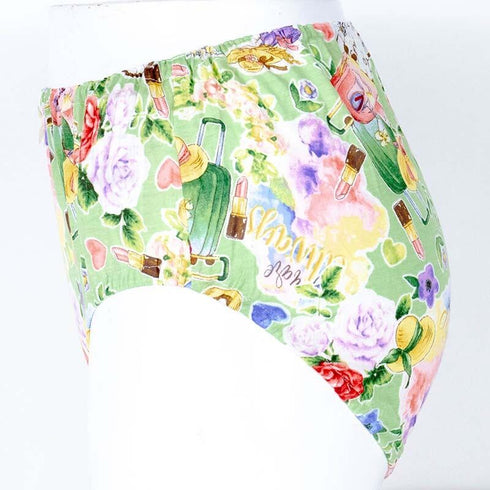 ショーツ TUNIC 100双天竺・グリーントリップ オヤスミパンツ グリーン サイズLL 1098LL-B