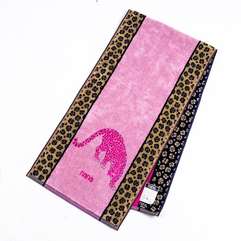 タオル 横浜ナナ NANA フェイスタオル B蝶 ブルー nn-ft9 – 中谷商店